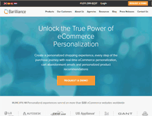 Tablet Screenshot of barilliance.com